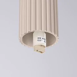 Plafony - plafon sufitowy kula taupe do łazienki ip44 halo sl.1743 sollux 