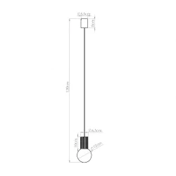 Lampy-sufitowe - lampa wisząca sufitowa z karbowanym kloszem brzoskwiniowa halo sl.1754 sollux 