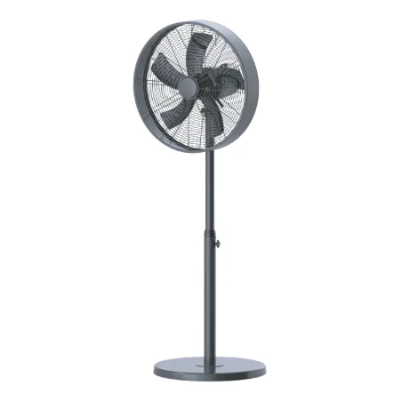 Wentylatory-podlogowe - wentylator podłogowy premium 16 cali 50w czarny loftowy tevo 