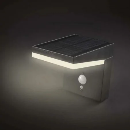 Kinkiety-solarne - kinkiet elewacyjny solarny z czujnikiem ruchu ciepły verea emos 