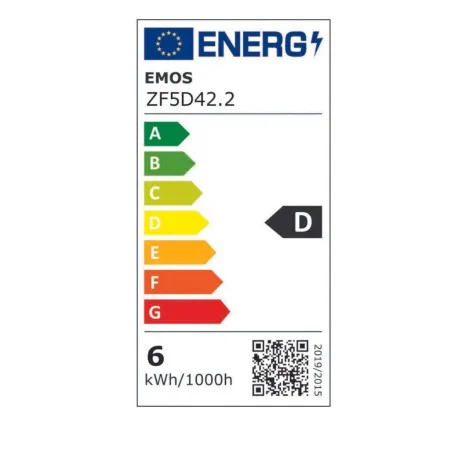 Gwint-trzonek-e27 - komplet żarówek led e27dwupak filament 6w-60w ciepła biel 806 zf5d42.2 emos 