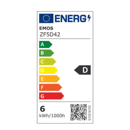 Gwint-trzonek-e27 - żarówek led e27 filament 6w- odpowiednik 60w ciepła biel 806lm zf5d42 emos 