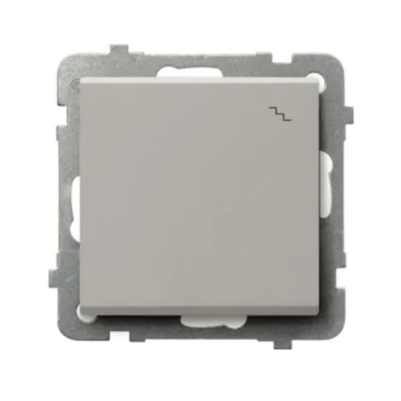 Wylaczniki-schodowe - włącznik schodowy pojedynczy klatkowy kaszmir do ramek serii sonata ospel łp-3r/m/82 