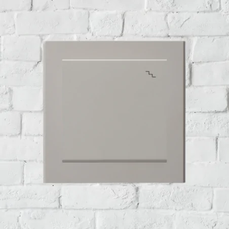 Wylaczniki-schodowe - włącznik schodowy pojedynczy klatkowy kaszmir do ramek serii sonata ospel łp-3r/m/82 