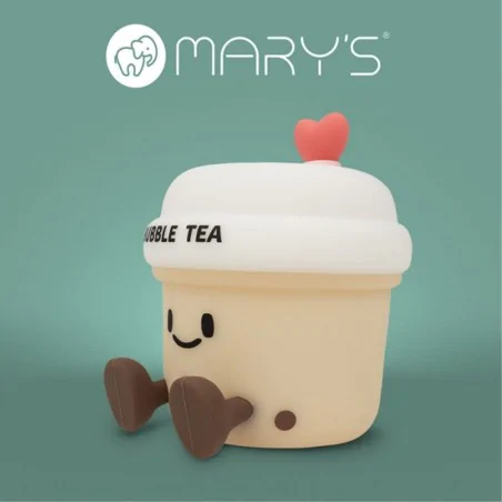 Oswietlenie-do-pokoju-dzieciecego - lampka nocna led dziecięca bubble tea do zasypiania interblue 