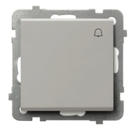 Wlaczniki-i-przyciski-dzwonkowe - przycisk dzwonkowy odbijający z piktogramem kaszmirowy sonata łp-6r/m/82 ospel 