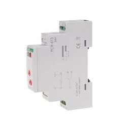 Przekazniki-czasowe - przekaźnik czasowy pcr-513 24 v na szynę din opoźnione załączenie 1xno/nc f&f 