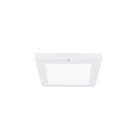 Plafony - płaska plafoniera kwadratowa z czujnikiem ruchu 3 barwy światła 12w olgierd ideus 