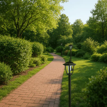 Lampy-solarne - lampa solarna do ogrodu latarnia zewnętrzna led czarna post vo2795 volteno 