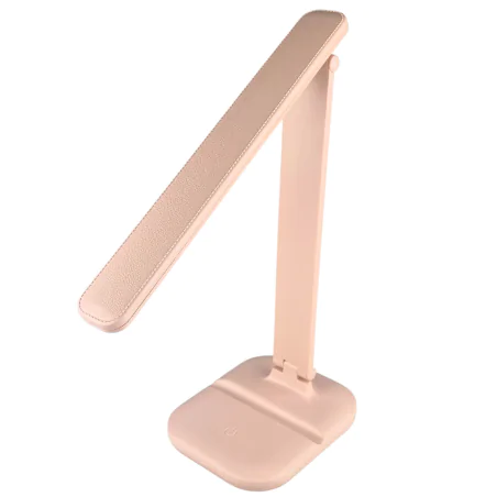 Lampki-biurkowe - lampka led na biurko z regulacją światła różowa składana dla dziewczynki 5w zet 04224 ideus 