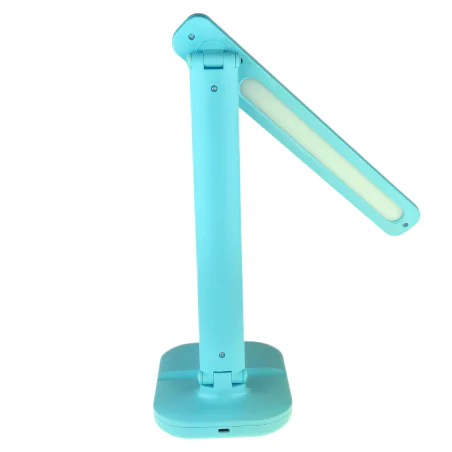 Lampki-biurkowe - lampka led na biurko ściemnialna miętowa szkolna 5w zet 04226 ideus 