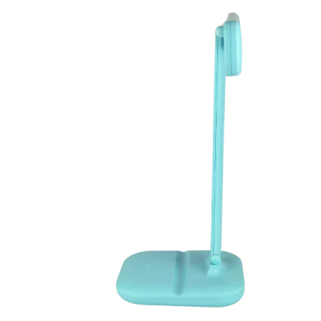 Lampki-biurkowe - lampka led na biurko ściemnialna miętowa szkolna 5w zet 04226 ideus 