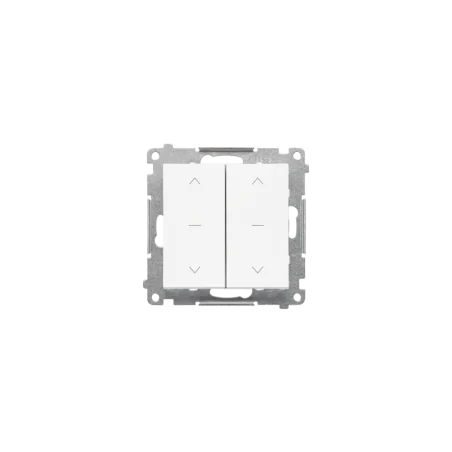 Wylaczniki-zaluzjowe - włącznik żaluzjowy trójpozycyjny 1-0-2 biały do ramek simon 55 kontakt-simon tzw2.01/111 
