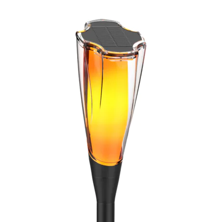 Lampy-solarne - lampka solarna wbijana oświetlenie do ogródka z ciepłym światłem isso-4 ip65 eco-light 