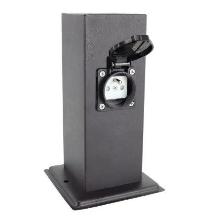 Slupki-ogrodowe - 04852 słupek do ogrodu z dwoma gniazdami 230v port ideus 