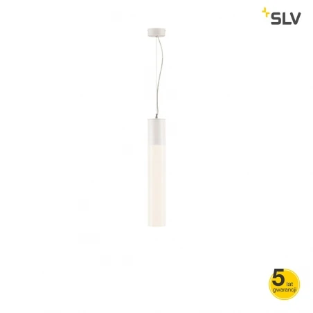 Oswietlenie-sufitowe - lampa wisząca led biała light pipe 2700k slv 