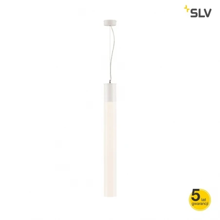 Lampy-sufitowe - wisząca lampa sufitowa led biała 2700k 10/90 cm 254 cm slv 