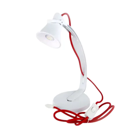 Lampki-biurkowe - lampka biurkowa led biała 2,4w neutralna 250lm z7501w george emos 