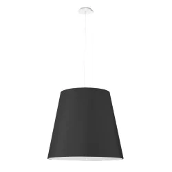Lampy-sufitowe - żyrandol lampa sufitowa do kuchni geneve 50 czarny sollux sl.0736