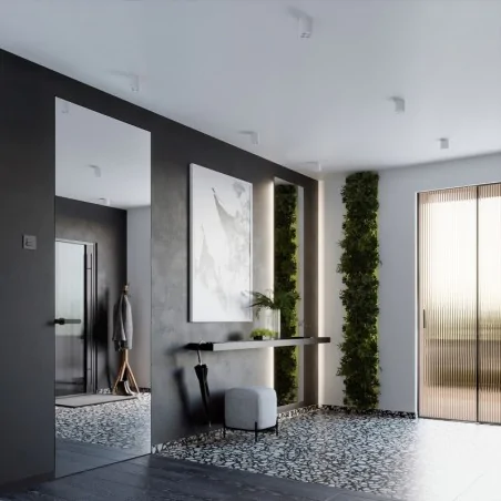 Oswietlenie-sufitowe - plafon zoe  tuba sufitowa ledowa 9w lampa natynkowa biała sollux sl.1209 