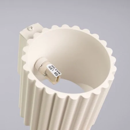 Kinkiety-do-salonu - kinkiet ścienny beżowy g9 aura sl.1791 sollux 