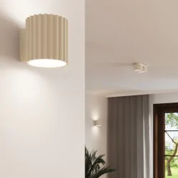 Oswietlenie-sufitowe - lampa sufitowa podwójna beżowa plafon aura sl.1793 sollux 