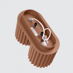 Oswietlenie-sufitowe - plafon aura 2 mocca spot sufitowy lampa podwójna gu10 sollux sl.1805 