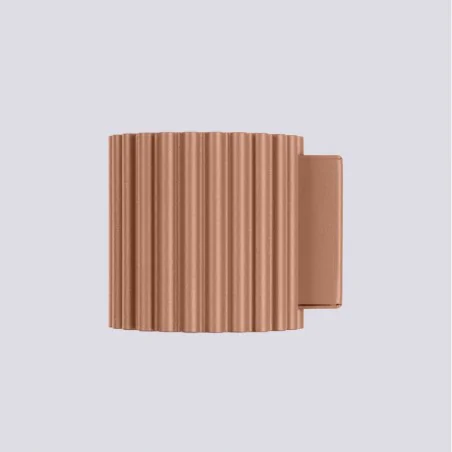 Kinkiety-do-salonu - kinkiet ścienny tuba lampa na ścianę aura mocca g9 sollux sl.1806 