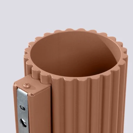 Kinkiety-do-salonu - kinkiet ścienny tuba lampa na ścianę aura mocca g9 sollux sl.1806 