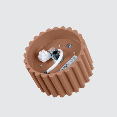 Oswietlenie-sufitowe - plafon aura 1 mocca oczko sufitowe natynkowe gx53 sollux sl.1807 