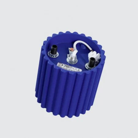 Oswietlenie-sufitowe - oprawa sufitowa krótka tuba karbowana ultramaryna aura sl.1809 sollux 