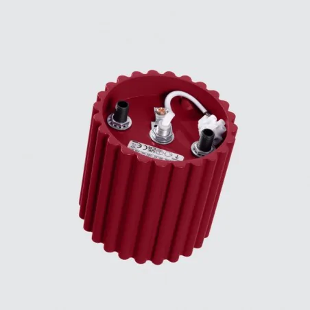 Oswietlenie-sufitowe - plafon tuba sufitowa oprawa karbowana aura 1 burgund gu10 sollux sl.1819 