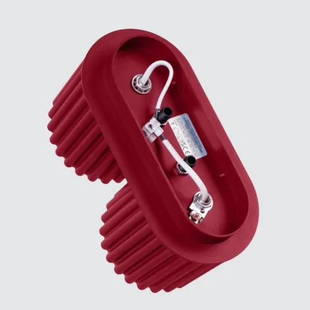 Oswietlenie-sufitowe - plafon  podwójny listwa oświetleniowa aura 2 burgund gu10 sollux sl.1820 