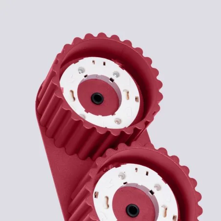 Oswietlenie-sufitowe - plafon aura 2 lampa sufitowa podwójna spot burgund gx53 sollux sl.1823 