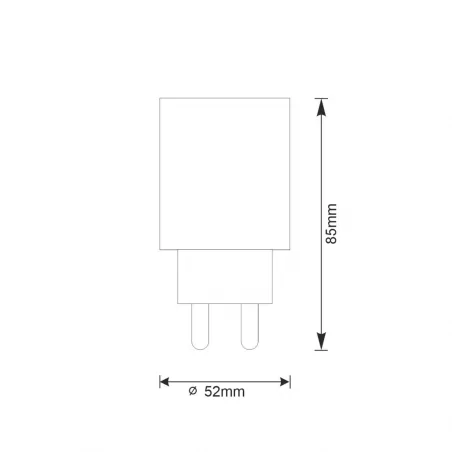 Urzadzenia-zdalnie-sterowane - gniazdo sterowane smartfonem 16a 3600w wi-fi tuyasmart 314178 polux 