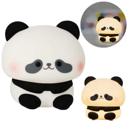 Oswietlenie-do-pokoju-dzieciecego - lampka nocna led dziecięca silikonowa panda z akumulatorem 327529 goldlux