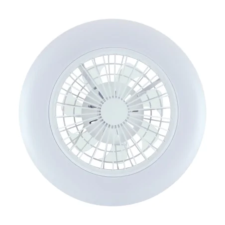 Plafony - lampa led z wiatrakiem sterowana pilotem plafoniera z wentylatorem halny ideus 