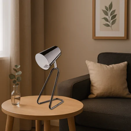 Lampki-biurkowe - lampka na biurko żelazna czarna na żarówkę e14 emma vo0241 volteno 