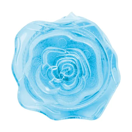 Lampki-do-kontaktu - lampka wkładana do kontaktu róża z niebieskim światłem 02066 ideus 