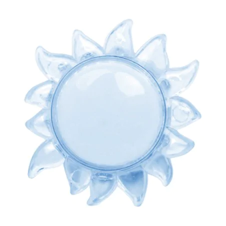 Lampki-do-kontaktu - lampka wtykowa led słońce niebieskie światło ideus 