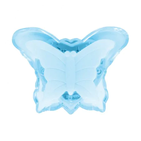 Lampki-do-kontaktu - lampka wtykowa do zasypiania niebieski motylek 02069 ideus 