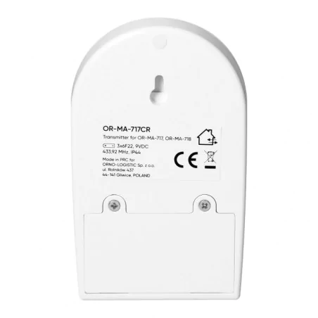 Sygnalizatory-wejsc-z-czujnikiem-ruchu - sygnalizator wejść z bezprzewodowym czujnikiem ruchu or-ma-717 ip44 orno 