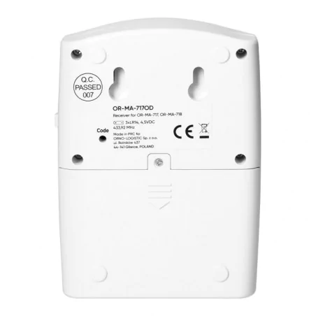 Sygnalizatory-wejsc-z-czujnikiem-ruchu - sygnalizator wejść z bezprzewodowym czujnikiem ruchu or-ma-717 ip44 orno 