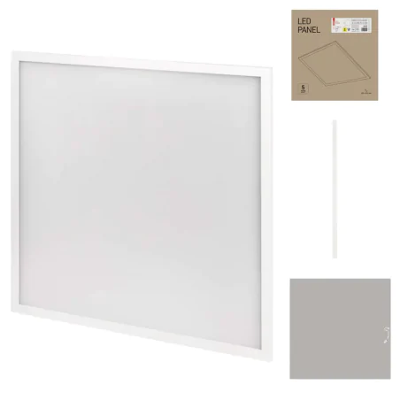 Panele-led - panel led kwadratowy biały 60x60 wpuszczany 40w neutralny 4000k zr1433 emos 