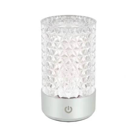 Lampki-nocne - kryształowa lampka stołowa led bezprzewodowa dubajska glamour dubai ideus 