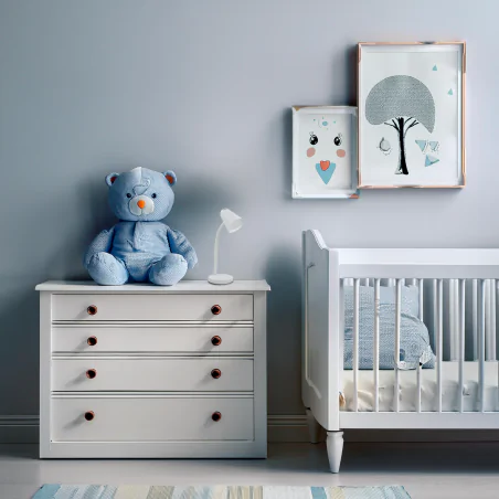 Lampki-biurkowe - lampa biurkowa klasyczna biała neutralna led 4,5w chico ml1442 eko-light 