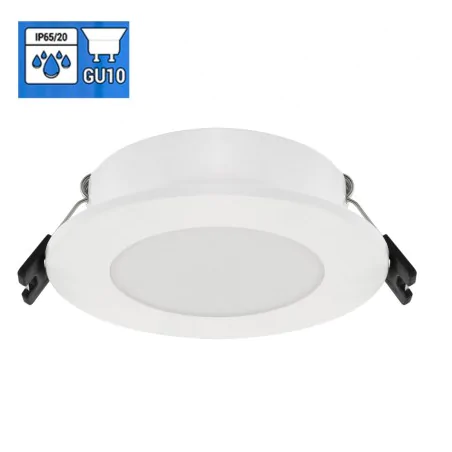 Oprawy-sufitowe-stale - białe oczko sufitowe łazienkowe hermetyczne gu10 ip65 fanta 04877 ideus 