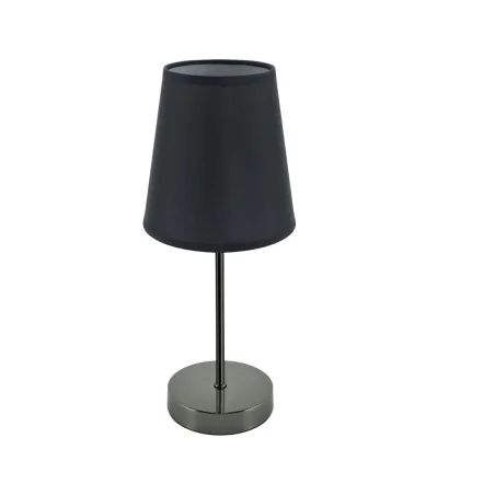 Lampki-nocne - czarna lampka nocna glamour na stolik e14 fatima 04830 ideus 