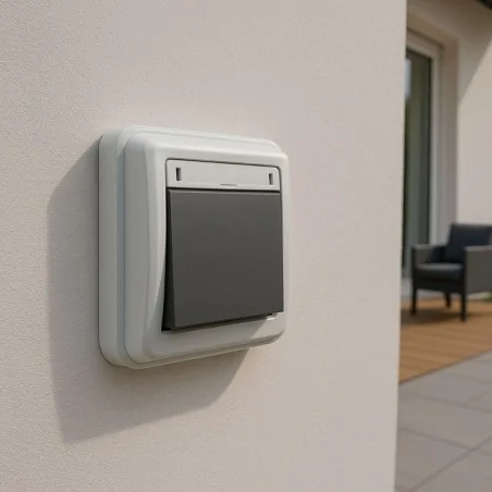 Wylaczniki-schodowe - włącznik podtynkowy jednobiegunowy schodowy aquant 5001-70 elektro-plast 