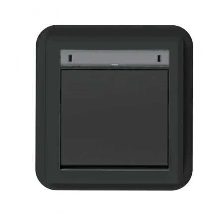 Wylaczniki-schodowe - antracytowy włącznik podtynkowy elewacyjny aquant 5001-77 elektro-plast 